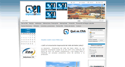 Desktop Screenshot of empresariosdelnalon.com