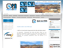 Tablet Screenshot of empresariosdelnalon.com